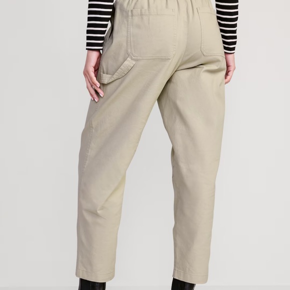 NWT Old Navy High Waisted Pulla Utility Pants in Size Medium - Picture 6 of 8